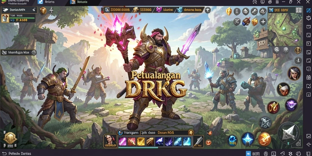 Gameplay mendebarkan di dunia fantasi <strong>333666</strong>
