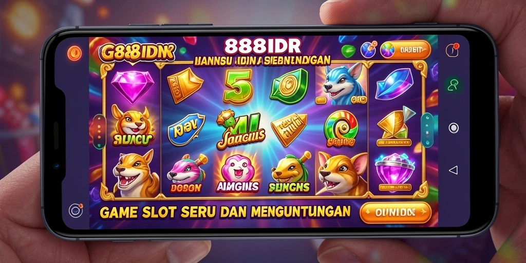 Screenshot gameplay 888IDR yang penuh warna dan menawan.