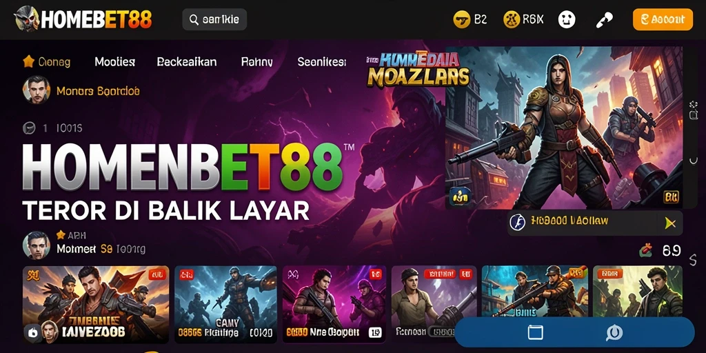 Screenshot HOMEBET88 menampilkan suasana mencekam dan gameplay yang menyeramkan.