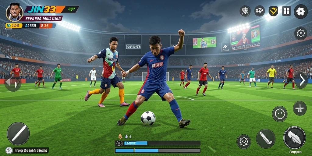 Gameplay seru dan aksi menegangkan dalam JIN33.