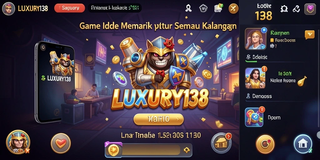 Tampilan gameplay LUXURY138 yang menawan dan menarik.