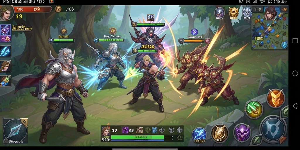 Tampilan gameplay MG108 yang menarik dan strategis.