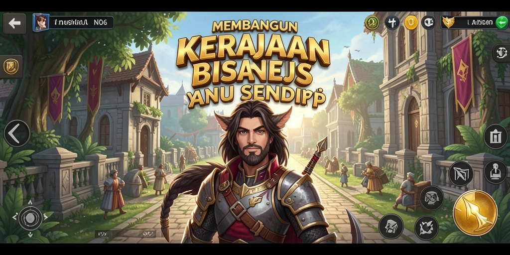 Screenshot gameplay N06 menunjukkan bagaimana membangun kerajaan bisnis dengan sukses.