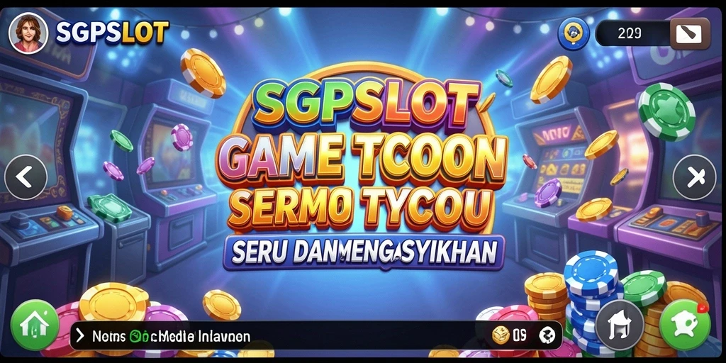 Gameplay SGPSLOT menampilkan serunya membangun kerajaan slot.