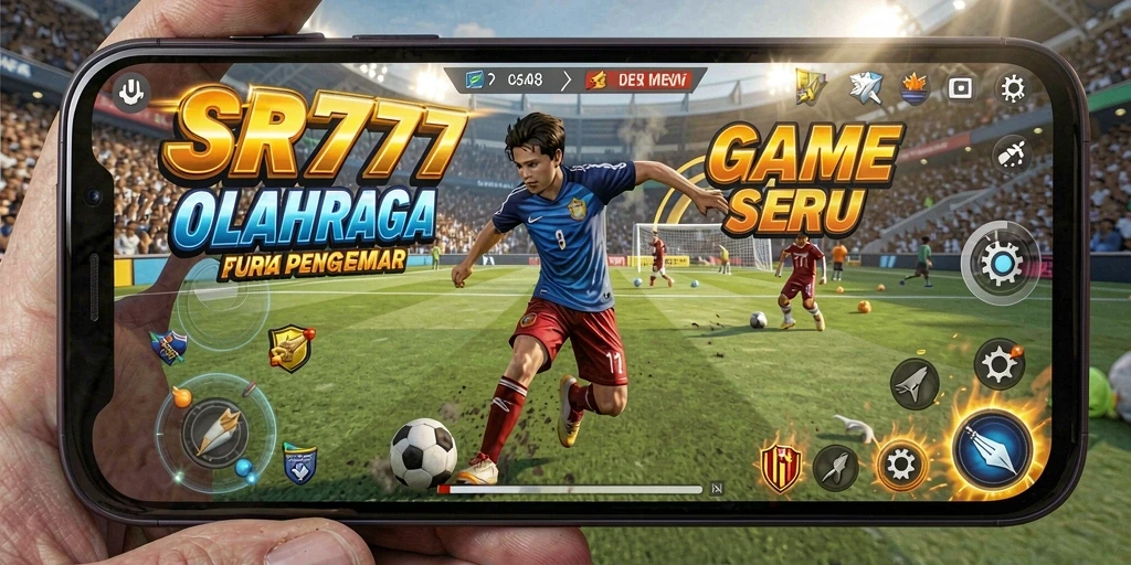 Tampilan seru gameplay SR777 yang penuh aksi olahraga.