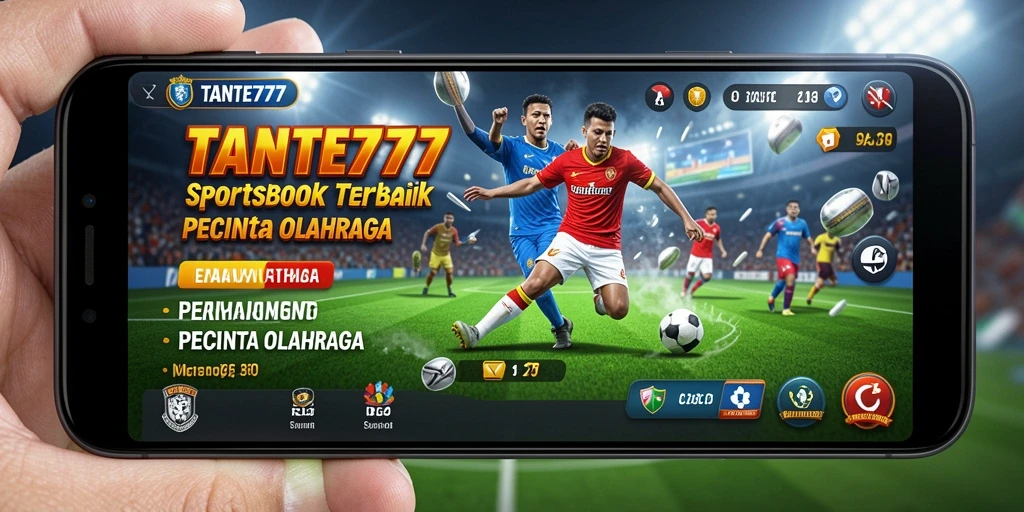 Tampilan gameplay TANTE777 yang seru dalam taruhan olahraga.