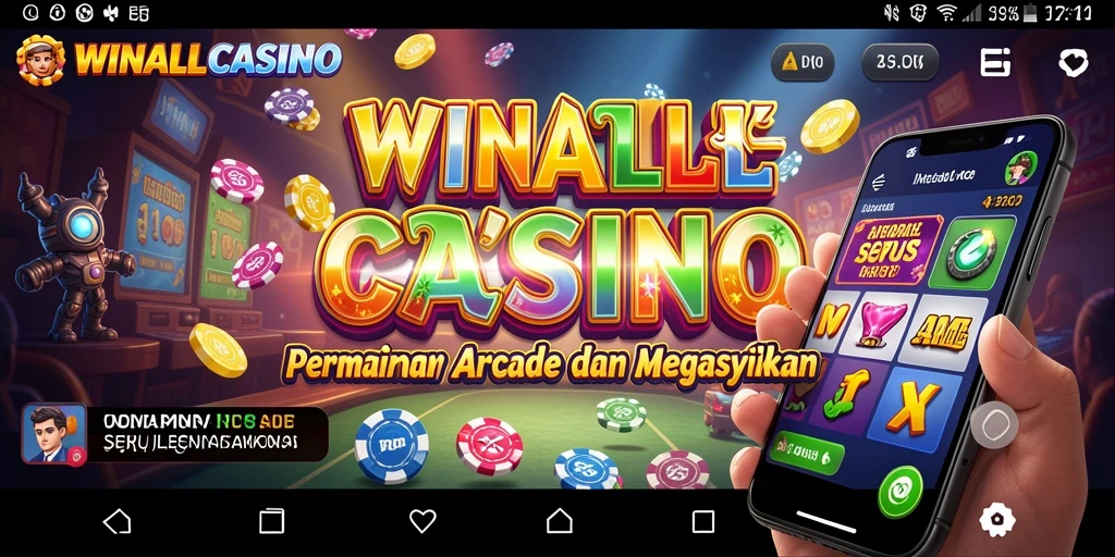 Tampilan gameplay WINALLCASINO yang menarik dengan aksi seru.