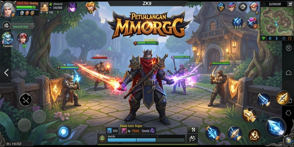 Gameplay seru ZK9 dengan pertempuran mendebarkan.